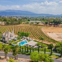 Main Home Chateau Blanc Vineyard Estate